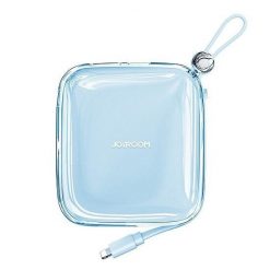 Powerbank Joyroom 10000mAh 22.5W z wbudowanym kablem Lightning. Białe powerbanki Joyroom. Za 119.00 zł.