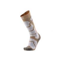 Skarpety narciarski dla kobieta Therm-ic Ski Insulation wysokosc kolano. Brązowe rękawiczki damskie THERM-IC, bez wzorów, z elastanu. Za 119.00 zł.