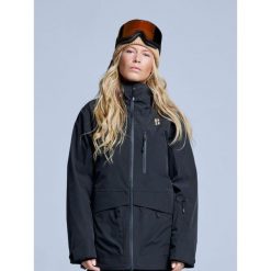 Kurtka narciarska - Damska - Hardshell - Freeride 3L - Czarna. Czarne kurtki sportowe damskie POEDERBAAS, na zimę, l, bez wzorów, z hardshellu, bez ramiączek, bez kaptura, narciarskie. Za 1,566.52 zł.