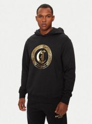 Just Cavalli Bluza 77OAIT01 Czarny Regular Fit. Czarne bluzy męskie Just Cavalli, m, bez wzorów, z bawełny, bez ramiączek, bez kaptura. Za 459.99 zł.