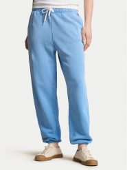 Polo Ralph Lauren Spodnie dresowe 211935585003 Niebieski Regular Fit. Niebieskie spodnie dresowe damskie Polo Ralph Lauren, bez wzorów, z bawełny. Za 699.99 zł.