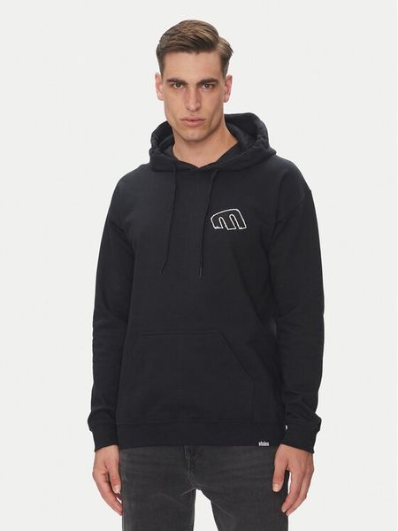 Etnies Bluza Rebel E 4130003970 Czarny Regular Fit. Czarne bluzy męskie Etnies, l, bez wzorów, z bawełny, bez ramiączek, bez kaptura. Za 219.99 zł.