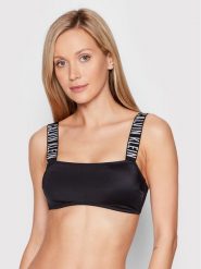 Calvin Klein Swimwear Góra od bikini KW0KW01825 Czarny. Czarne bikini Calvin Klein Swimwear, xs, bez wzorów, z syntetyku. Za 159.99 zł.