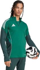 Bluza męska adidas Tiro 25 Competition Training Top zielona JI8938 S. Zielone bluzy męskie Adidas, m, bez wzorów, bez ramiączek, bez kaptura. Za 422.09 zł.