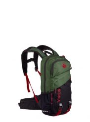 Plecak rowerowy Kohla Challenger 16L - bronze green/scarlet/caviar. Zielone plecaki męskie KOHLA, bez wzorów, z nylonu. Za 427.89 zł.
