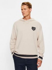 Armani Exchange Sweter 6RZM2A ZM3FZ 1934 Beżowy Regular Fit. Brązowe swetry męskie Armani Exchange, l, bez wzorów, z syntetyku, bez kołnierzyka, bez ramiączek. Za 369.99 zł.