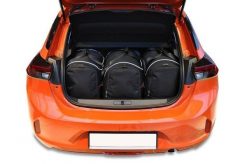 Torby Do Bagażnika Opel Corsa 2019+ 3Szt Kjust. Czarne torby podróżne damskie KJUST, bez wzorów, z kauczuku. Za 780.00 zł.