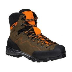 Buty trekkingowe damskie Alpinus Ombretta W CraftPro Vibram. Brązowe obuwie trekkingowe damskie Alpinus, z gumy, przed kolano, bez zapięcia. Za 899.00 zł.