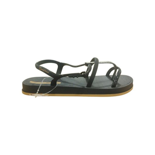 Buty sandały japonki damskie Ipanema Drip Intense. Czarne sandały damskie Ipanema, bez wzorów, z materiału, bez obcasa, bez zapięcia. Za 117.99 zł.