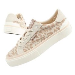 Buty Lee Cooper trampki damskie LCW-25-02-3330L beżowy. Brązowe trampki i tenisówki damskie bez wzorów, z gumy, bez zapięcia. Za 265.16 zł.