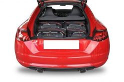 Torby Do Bagażnika Audi Tt 2014-2018 4Szt Kjust. Czarne torby podróżne damskie KJUST, bez wzorów, z kauczuku. Za 974.00 zł.