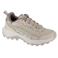 Buty trekkingowe damskie, Speed Strike 2 Mid Ltr WP. Brązowe obuwie trekkingowe damskie Merrell, z gumy, bez zapięcia. Za 389.99 zł.