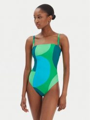 Seafolly Strój kąpielowy Sorrento 11117DD277 Zielony. Zielone stroje kąpielowe damskie Seafolly, bez wzorów, z syntetyku. Za 769.99 zł.