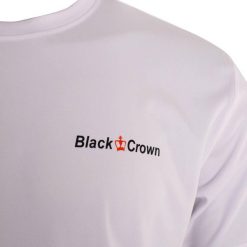 Black Crown Inca T-shirt Blanco. Białe t-shirty damskie BLACK CROWN, bez wzorów, z poliesteru, sportowe, bez kołnierzyka, bez ramiączek. Za 191.99 zł.