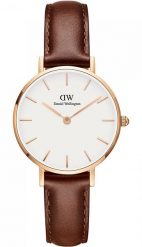 Zegarek damski Daniel Wellington DW00100231 brązowy. Brązowe zegarki damskie Daniel Wellington. Za 527.00 zł.