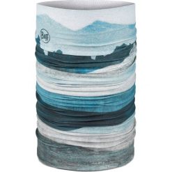 Chusta wielofunkcyjna Coolnet Uv. Niebieskie szaliki męskie Buff, bez wzorów, z materiału. Za 99.99 zł.