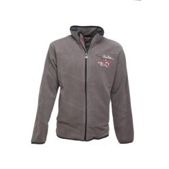 Kurtka polarowa Peak Mountain Conac. Czerwone kurtki sportowe męskie Peak Mountain, xl, bez wzorów, z polaru, bez kaptura, narciarskie. Za 157.00 zł.