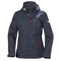 Kurtka uniwersalna damska Helly Hansen W Crew Hooded Jacket. Czarne kurtki sportowe damskie Helly Hansen, uniwersalny, bez wzorów, bez ramiączek, bez kaptura, trekkingowe. Za 715.50 zł.