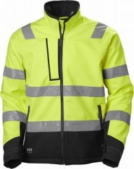 Kurtka męska Helly Hansen Reflective jacket HELLY HANSEN Alna 2.0 Softshell, yellow 2XL. Żółte kurtki męskie Helly Hansen, m, bez wzorów, z softshellu, bez kaptura. Za 407.34 zł.