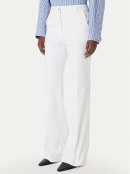 Marella Jeansy Esodo 2613131034 Biały Flare Fit. Białe jeansy damskie Marella, bez wzorów, z bawełny. Za 749.99 zł.