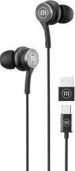 Słuchawki Maxell MAXELL XC1 Słuchawki przewodowe USB-C connector czarne. Czarne słuchawki dokanałowe Maxell. Za 62.24 zł.