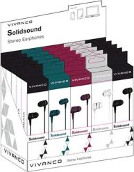 Vivanco earphones Solidsound 4 (38900). Słuchawki douszne VIVANCO. Za 60.93 zł.
