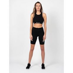 Stanik sportowy damski Sport Bra. Czarne bielizna sportowa damska Champion, xs, bez wzorów, z bawełny. Za 93.00 zł.