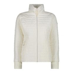 Damska kurtka puchowa CMP. Białe kurtki sportowe damskie CMP, bez wzorów, z puchu, bez ramiączek, bez kaptura, trekkingowe. Za 508.50 zł.