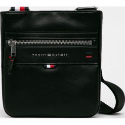 Tommy Hilfiger - Saszetka. Czarne saszetki i nerki męskie Tommy Hilfiger, bez wzorów, z materiału. W wyprzedaży za 259.90 zł.