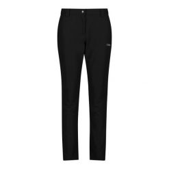 Spodnie damskie CMP. Czarne spodnie sportowe damskie CMP, na lato, bez wzorów, klasyczne, trekkingowe. Za 249.99 zł.