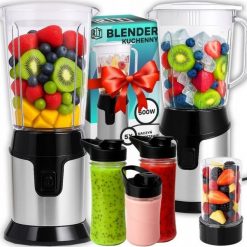 Blender kielichowy Ibili BLENDER KIELICHOWY 10w1 KUCHENNY KIELICH 1,4L 3 KUBKI MOCNY 300W STAL INOX. Blendery Ibili. Za 234.99 zł.