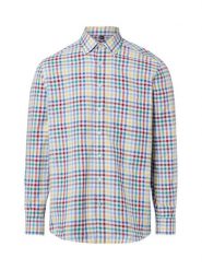 Nils Sundström koszula casual Mężczyźni Regular Fit Bawełna wielokolorowy, XL. Koszule męskie Nils Sundström, m, bez wzorów, z bawełny, casualowe, bez kołnierzyka, bez ramiączek. Za 119.95 zł.