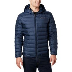 Kurtka puchowa męska Columbia Lake 22 Down hooded Jacket. Niebieskie kurtki męskie Columbia, m, bez wzorów, z puchu, sportowe, bez kaptura. Za 570.99 zł.