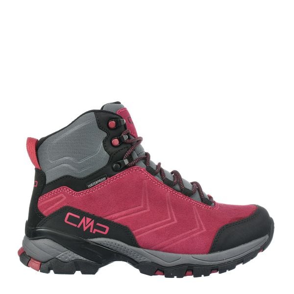 Buty trekkingowe damskie CMP MELNICK MID zamszowe wodoodporne. Czarne obuwie trekkingowe damskie CMP, z zamszu, bez zapięcia. W wyprzedaży za 399.99 zł.