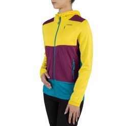 Bluza do biegania z kapturem damska Viking Tacoma Hoodie Lady. Fioletowe bluzy damskie Viking, l, bez wzorów, z elastanu, sportowe, bez ramiączek, z kapturem. Za 153.89 zł.