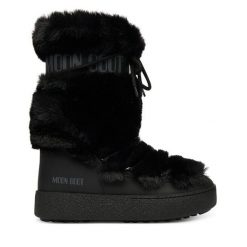 Śniegowce Moon Boot. Czarne śniegowce damskie Moon Boot, bez zapięcia. Za 1,129.00 zł.