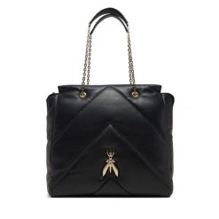 Torebka Patrizia Pepe. Czarne torebki do ręki damskie Patrizia Pepe, bez wzorów, bez dodatków. Za 1,999.00 zł.