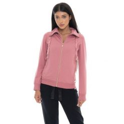 Bluza zimowa Leone 1947 Chic Tones Damen ze Stehkragen und Reißverschluss. Czerwone bluzy damskie LEONE 1947 APPAREL, na zimę, bez wzorów, sportowe, bez ramiączek, bez kaptura. W wyprzedaży za 206.29 zł.