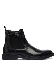 BOSS Sztyblety Calev 50573373 Czarny. Czarne botki męskie Boss, bez wzorów, ze skóry, bez obcasa, bez zapięcia. Za 1,249.00 zł.
