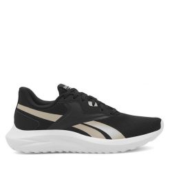 Buty do biegania Reebok. Czarne obuwie sportowe damskie Reebok, bez wzorów, bez zapięcia, do biegania. Za 149.99 zł.