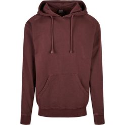 Bluza z kapturem Urban Classics overdyed. Brązowe bluzy męskie Urban Classics, m, bez wzorów, bez ramiączek, z kapturem. Za 237.00 zł.