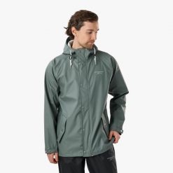 Kurtka przeciwdeszczowa turystyka męska Swedemount Väderöarna Jacket wodoodporny. Niebieskie kurtki męskie SWEDEMOUNT, m, bez wzorów, z materiału, bez kaptura. Za 279.99 zł.