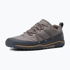 Buty barefoot męskie Xero Shoes Scrambler Trail Low WP. Brązowe buty zimowe męskie XERO SHOES, bez wzorów, bez obcasa, bez zapięcia. Za 689.99 zł.