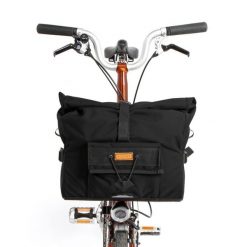 Torba rowerowa City Loader Black RESTRAP. Czarne torby na ramię męskie RESTRAP, z materiału, na ramię. Za 981.10 zł.