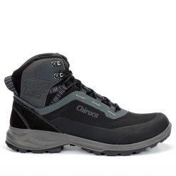 Buty trekkingowe Chiruca Geiser 03 Goret-Tex. Czarne trekkingi męskie Chiruca, z gore-texu, bez zapięcia. Za 712.50 zł.