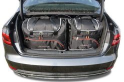 Torby Do Bagażnika Audi A4 Limousine 2015-2024 5Szt Kjust. Czarne torby podróżne damskie KJUST, bez wzorów, z kauczuku. Za 1,523.00 zł.