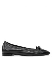 Stuart Weitzman Baleriny Tully Loafer SI484 Czarny. Czarne balerinki damskie Stuart Weitzman, bez wzorów, ze skóry, bez obcasa, bez zapięcia. Za 889.99 zł.