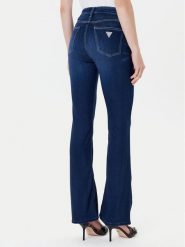 Guess Jeansy W5YA0L D0782 Niebieski Flare Fit. Niebieskie jeansy damskie Guess, z aplikacjami, z jeansu. Za 429.99 zł.