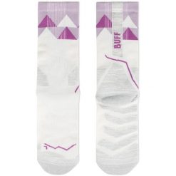 Skarpetki Buff THERMONET® CREW SOCKS TC WHISPER M. Białe skarpety męskie Buff, bez wzorów, z elastanu. Za 129.90 zł.