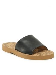 See By Chloé Klapki SB38211A Czarny. Czarne klapki damskie See By Chloé, bez wzorów, ze skóry, bez obcasa, bez zapięcia. Za 889.99 zł.